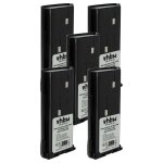 Vhbw 5x batterie compatible avec kenwood tk - 388g m, tk - 61, tk - 388g, tk - 388 radio talkie - walkie ...