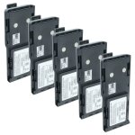 Vhbw 5x batterie compatible avec motorola gp88, gp600, gtx800, gt - 2050, gp88s radio talkie - walkie ...