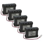 Vhbw 5x batterie remplacement pour gp rhc132mou, 130aam10ymxz pour motorisation de porte ou portail (1500mah, ...