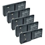 Vhbw 5x batterie remplacement pour motorola hnn8148c, hnn8148, hnn8148a, hnn8148b pour radio talkie - ...