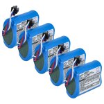 Vhbw 5x batterie compatible avec zebra mz230, mz220, mz320, mz420l, imz320 imprimante, scanner, imprimante ...