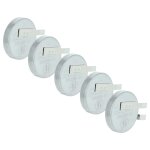 Vhbw 5x li - ion pile bouton de remplacement pour maxell cr2050hr 350mah 3v convient pour les batteries ...