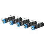 Vhbw 5x pile compatible avec mitsubishi f1, fx2, fx1, fx, f2, fx2n, fx2c plc contr�leur logique programmable ...