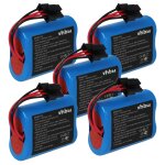 Vhbw 5x pile remplacement pour visonic 103 - 304742 - 2, 2xer18505m pour systme d'alarme (4000mah, 3, ...