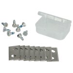 Vhbw 8x lames compatible avec cub cadet xr5 4000, 3000, 2000, 1000 tondeuse - lames de rechange, argent�, ...