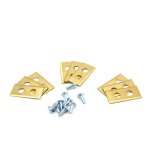 Vhbw 9x lames compatible avec kress mission kr110, kr111, kr110e, kr112 tondeuse - lames de rechange, ...