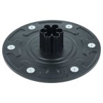 Vhbw assiette de lame tondeuses � gazon compatible avec husqvarna automower aspire - noir