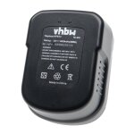 Vhbw batterie compatible avec black & decker hpd12k - 2, kc2000fk, ps122k, ps122kb, ps12hak, ss12 outil ...