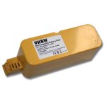 Vhbw batterie nimh 2000mah (14. 4v) compatible avec ambrogio robby, robby deluxe, robby home xr aspirateur ...