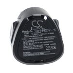 Vhbw batterie remplacement pour stihl 45154006500 pour outil �lectrique (1500mah li - ion 10, 8 v)