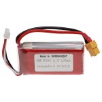 Vhbw batterie compatible avec xt60 connecteur pour modle rc par ex. voiture de course avion (1200mah, ...