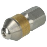 Vhbw buse nettoyeur tuyaux compatible avec kã¤rcher jet haute pression - acier inoxydable, filetage interne ... Vhbw buse nettoyeur tuyaux compatible avec kã¤rcher jet haute pression - acier inoxydable, filetage interne ...