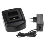 Vhbw chargeur de batterie compatible avec motorola pmnn4351b batterie de radio, talkie walkie (station, ...