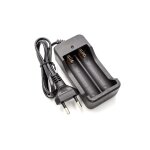 Vhbw chargeur de piles compatible avec 17670, 18650 piles, batteries domestiques li - ion (3. 7v)