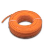 Vhbw fil de coupe universel pour tondeuse, débroussailleuse, coupe - bordure - fil de rechange, orange, ... Vhbw fil de coupe universel pour tondeuse, débroussailleuse, coupe - bordure - fil de rechange, orange, ...
