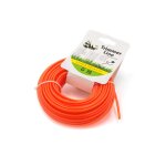 Vhbw fil de coupe universel pour tondeuse, dbroussailleuse, coupe - bordure - fil de rechange, orange, ...