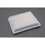 Vhbw filtre  air en papier de rechange 13, 2 x 11, 5 x 2, 1cm blanc pour tondeuse  gazon comme briggs ...