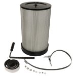 Vhbw filtre � particules fines compatible avec scheppach woova 2, 3 centrale d'aspiration - particules ...