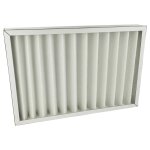 Vhbw filtre compatible avec pluggit swt180 �changeur de chaleur g�othermique - filtre � air g4 blanc ...