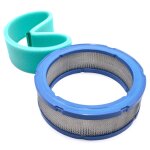 Vhbw lot de filtres remplacement pour john deere m84655, pt8999 pour moteur de tondeuse � gazon - 2x ...