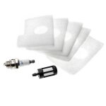 Vhbw kit de filtres à air, à carburant, bougie d'allumage compatible avec stihl ms 170, ms 180, 017, ... Vhbw kit de filtres à air, à carburant, bougie d'allumage compatible avec stihl ms 170, ms 180, 017, ...