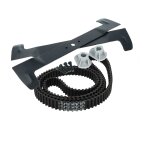 Vhbw lame, courroie de transmission remplacement pour solo 82004340 / 0, 82004341 / 0 pour tondeuse � ...
