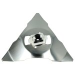 Vhbw lame remplacement pour mtd mrk7003a, mrk6101a pour tondeuse - lame de rechange, argent, acier inoxydable ...