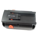 Vhbw li - ion batterie 4000mah (25v) pour tondeuse gardena tondeuse h�licoidale 380 c, 380 ec comme 8838, ...