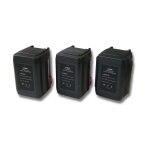 Vhbw 3x batterie compatible avec gardena cst 2018 - li (8865 - 20), easycut 42 accu (8870 - 20) cisaille ...