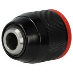 Vhbw mandrin  serrage rapide (pour perceuse sans fil, noir / rouge) remplacement pour metabo futuro ...