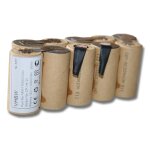 Vhbw nimh batterie 3000mah (12v) pour jardinage outil gardena tondeuse rl10, rl20 tondeuse, rs10 tondeuse ...