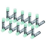 Vhbw piles rechargeables aaa, 20 pcs compatible avec siemens gigaset a155, a200, a400, a400a duo (1000mah, ...