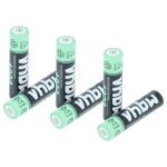 Vhbw piles rechargeables aaa, 6 pcs compatible avec siemens gigaset e290 duo, e290hx, e310h, e310 (1000mah, ...