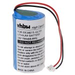 Vhbw pile remplacement pour eve er34615 - gl101 pour syst�me d'alarme (19000mah, 3, 6v, lithium)