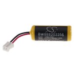 Vhbw pile remplacement pour omron cpm2c - bat01 pour syst�me de contr�le (450mah, 3, 6v, li - socl2)