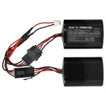 Vhbw pile compatible avec visonic powermaxpro sr - 740 - pg2 systme d'alarme, sirne extrieure radio ...
