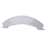 Vhbw poigne de porte lave - linge, blanche, compatible avec siemens siwamat outdoor wxl1458sn, siwamat ...