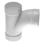Vhbw raccord t en pvc pour aspiration centrale 50. 8 mm de diam�tre / 2 '' syst�me de tube rond