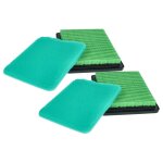 Vhbw set de filtres compatible avec honda hru19k1, hru19m1, hru19r, hru19r1, hru217 scarificateur, tondeuse ...