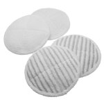 Vhbw lot de tampons en microfibres set de 4 pcs compatible avec bissell 20522 spinwave, spinwave cordless ...