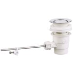 Vidage lavabo a bonde vissante sans tirette verticale valentin