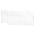 Vidaxl 2x oreillers 80x40x14 cm mousse  mmoire de forme