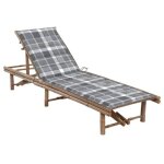 Vidaxl 3061646 chaise d'ext�rieur bambou
