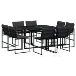 Vidaxl 3295078 ensemble de meubles de jardin gris fonc�