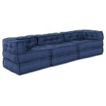 Vidaxl 3315087 coussin de chaise indigo