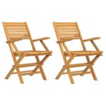 Vidaxl 362762 chaise d'ext�rieur terrace teck