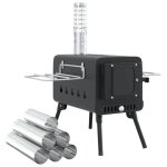 Vidaxl 4005748 chemin�e noir