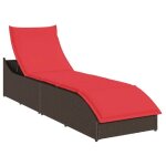 Vidaxl 4104226 chaise d'ext�rieur r�sine, acier rouge