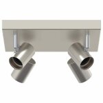 Vidaxl 4108187 projecteur nickel