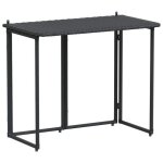 Vidaxl 4108254 table de jardin noir